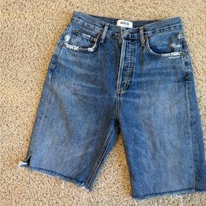 Agolde Riley shorts size 25